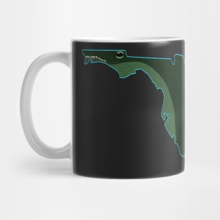 Florida as an Alligator Mug